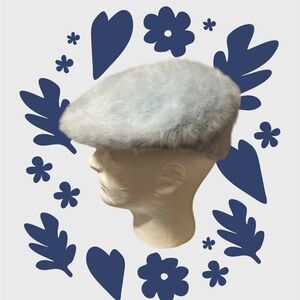 Kangol Light Blue Fur Hat